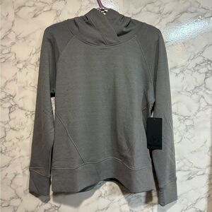NEW 90 Degree Flex For It Gray Women's Hooded Sweater Size M in Charcoal Gray
